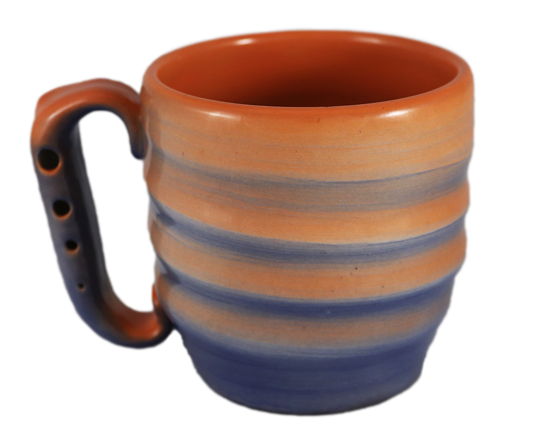 Orange Blue Ocarina Mug